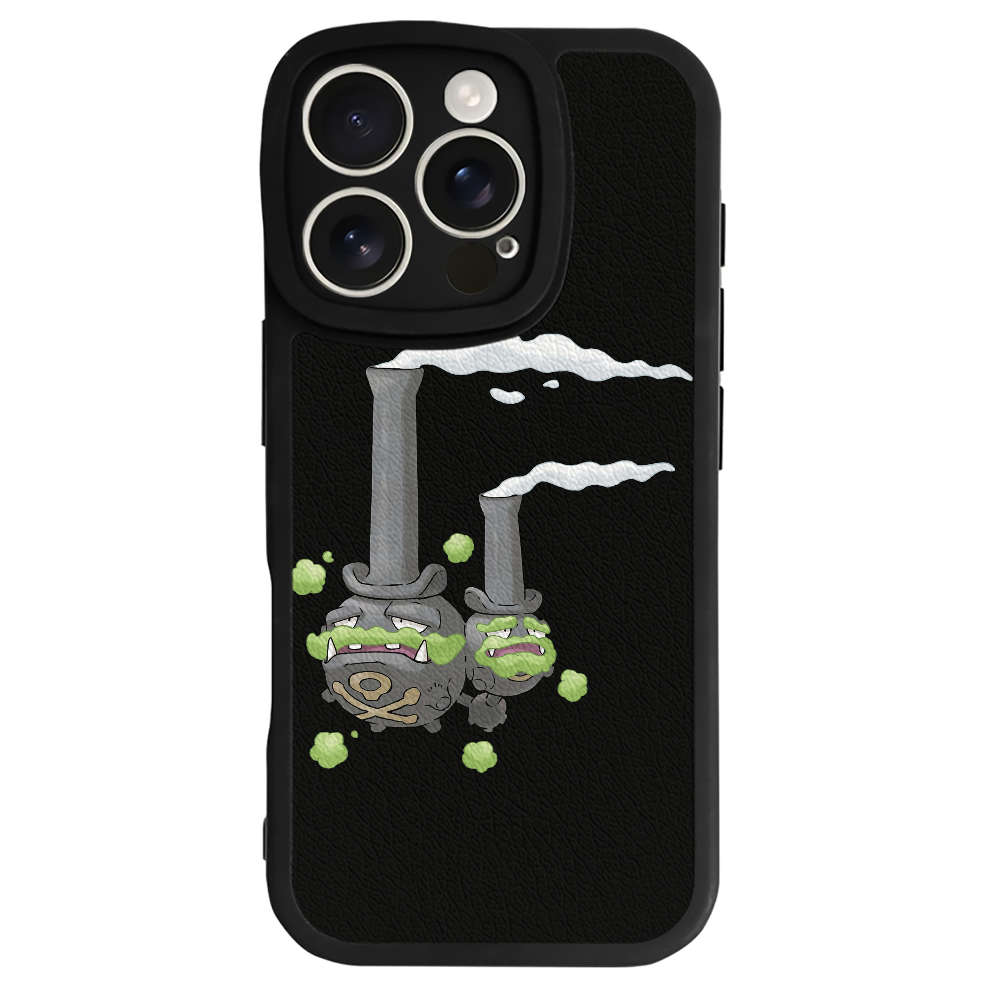 （画像用） ポケットモンスター Pokémon 【iPhone 16シリーズ対応】シリコンスマホケース（レザー調） 材質：シリコン